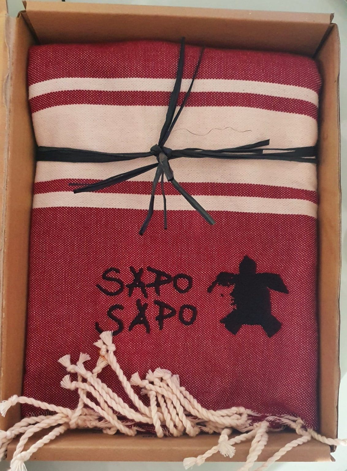 Packaging fouta Akumal - Sapo Sapo