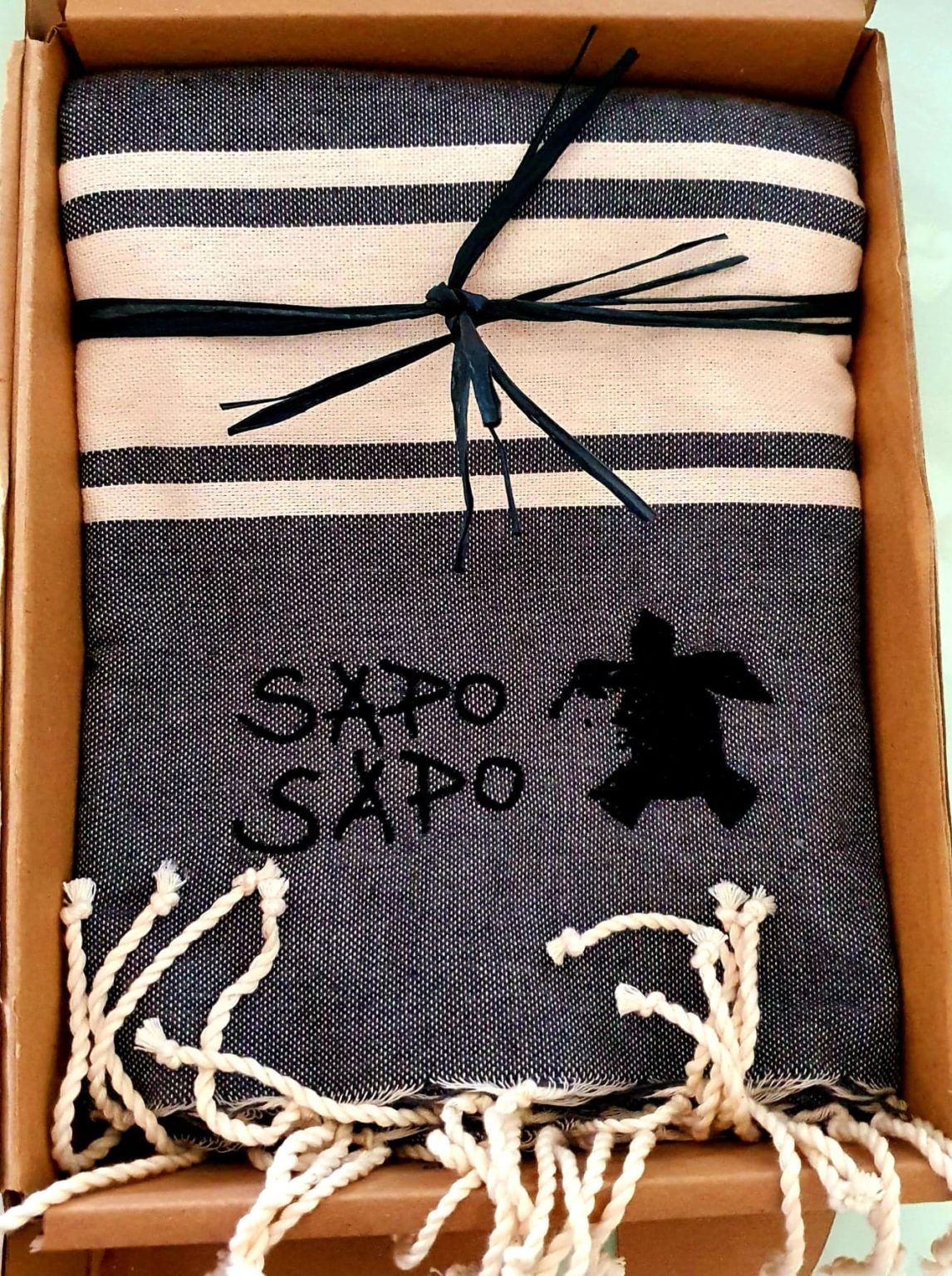 Packaging Fouta Palm Beach - Sapo Sapo