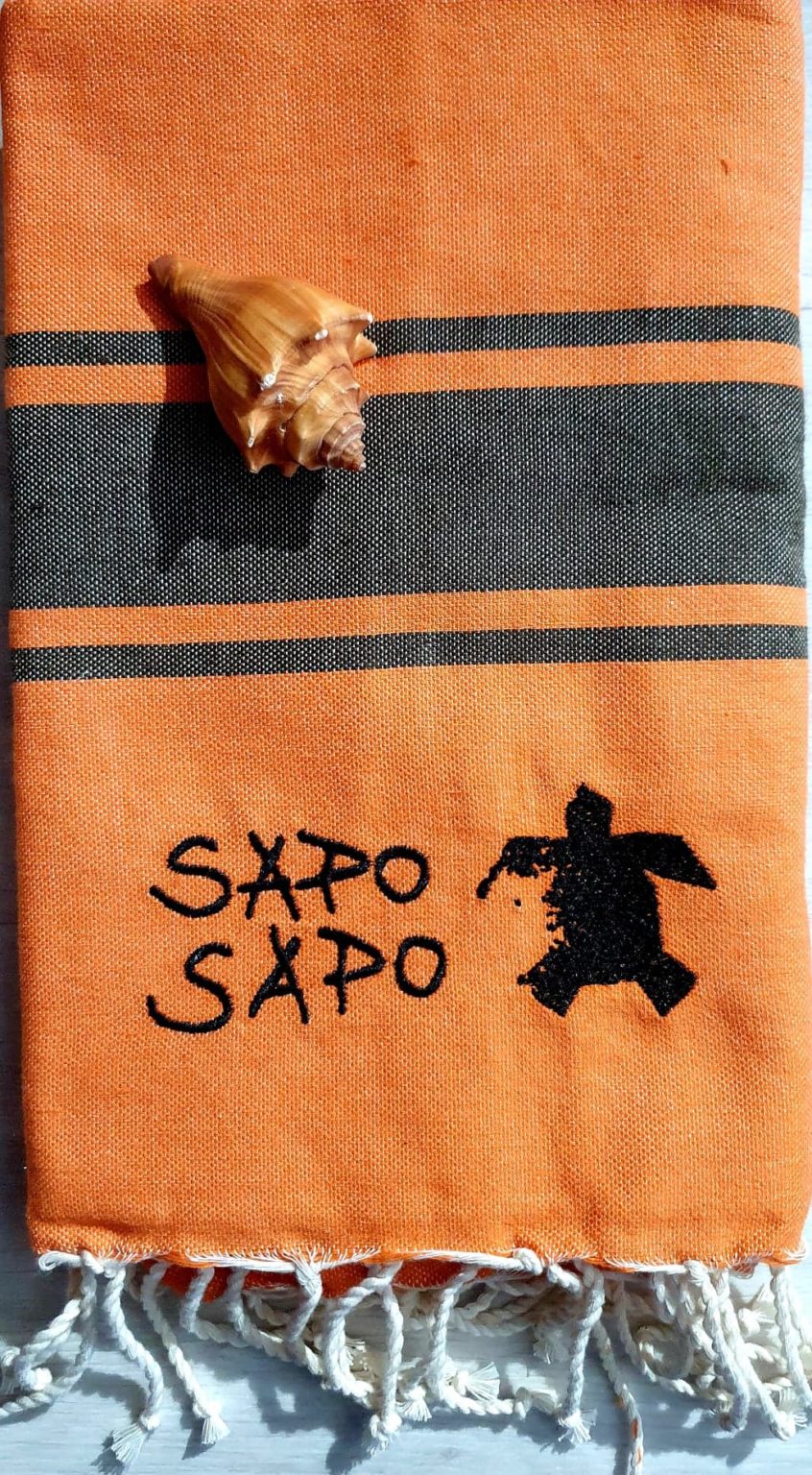 Fouta Tortuguero deco - Sapo Sapo