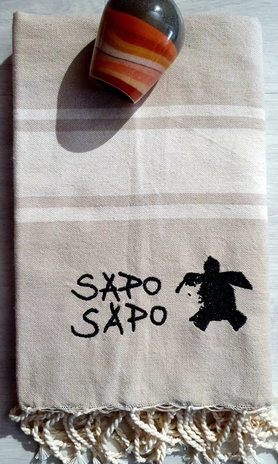 Fouta Ras Al Jinz déco - Sapo Sapo