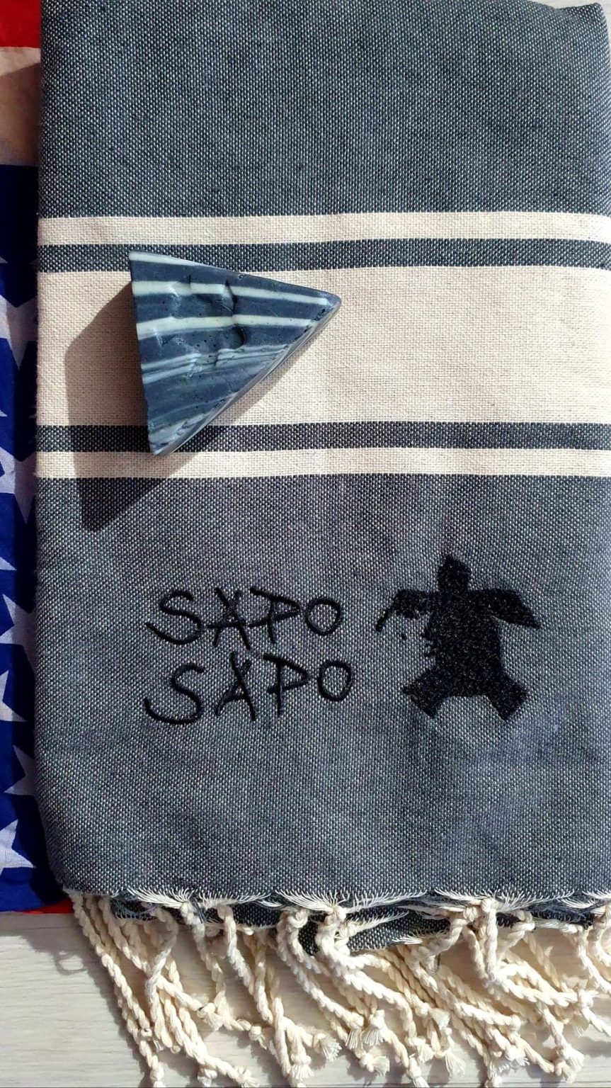 Fouta Palm Beach deco - Sapo Sapo